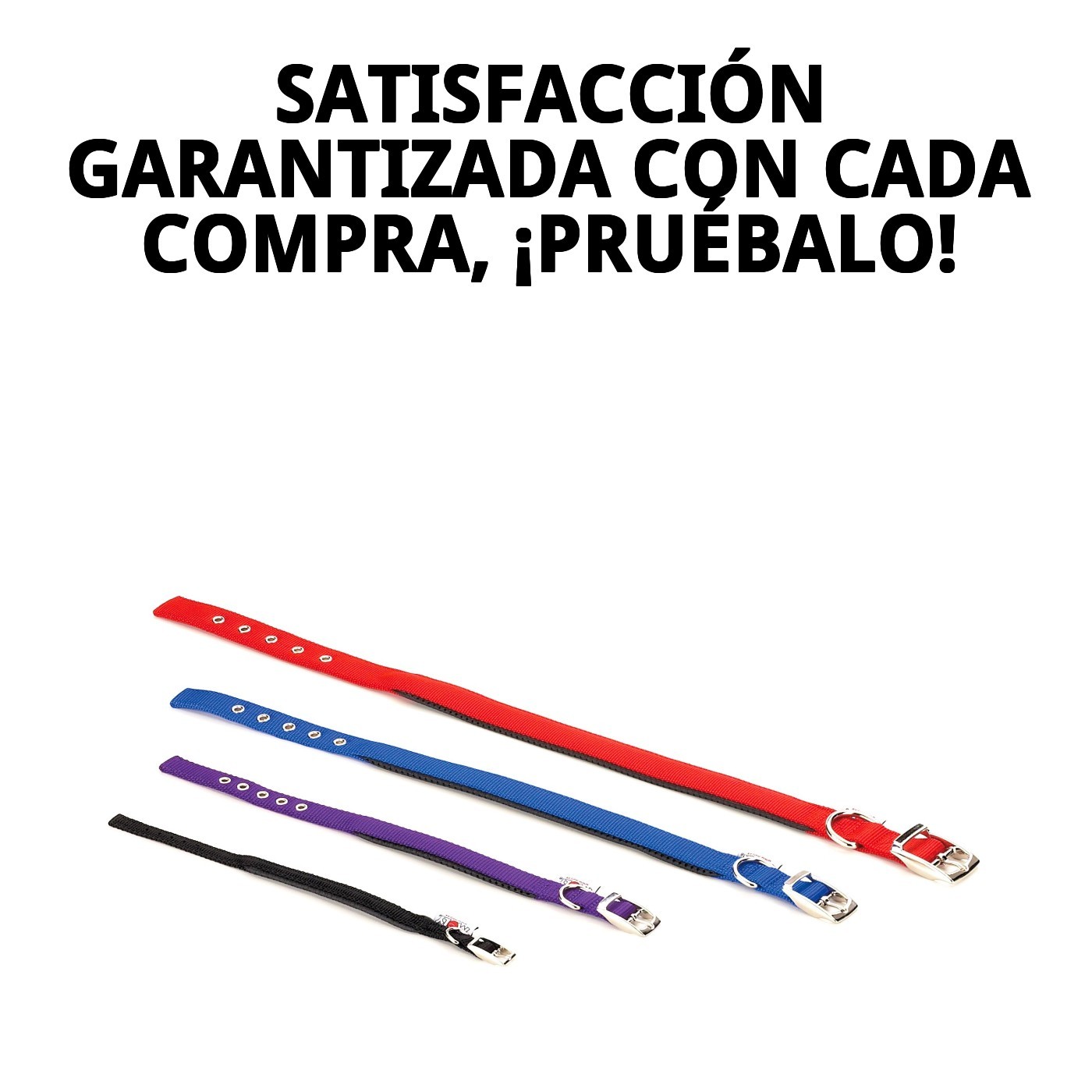 Moly Nylon Komfort Halsband 25-30cm x 1cm — Foto 8