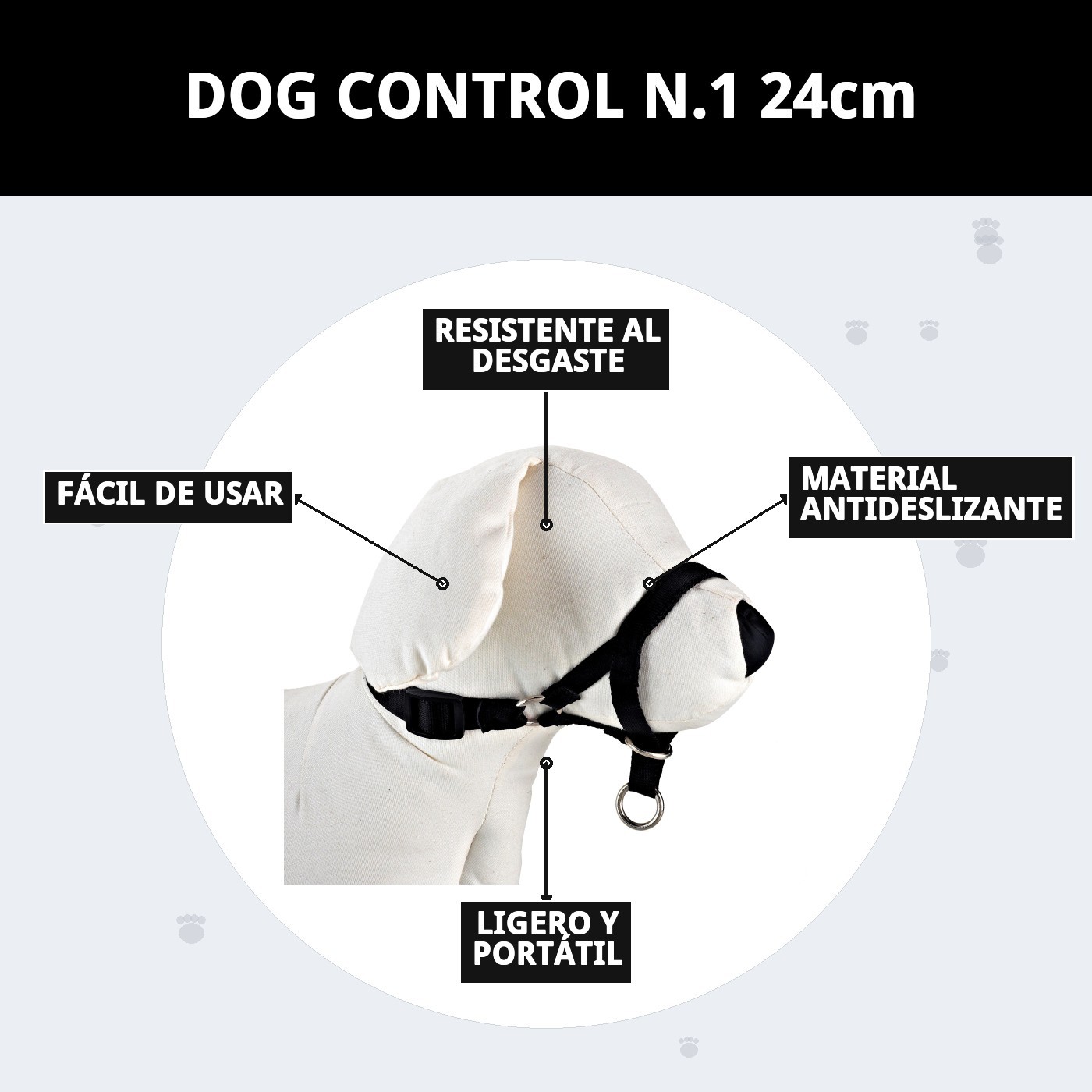 Halsband Dog Control N.1 24cm — Foto 9