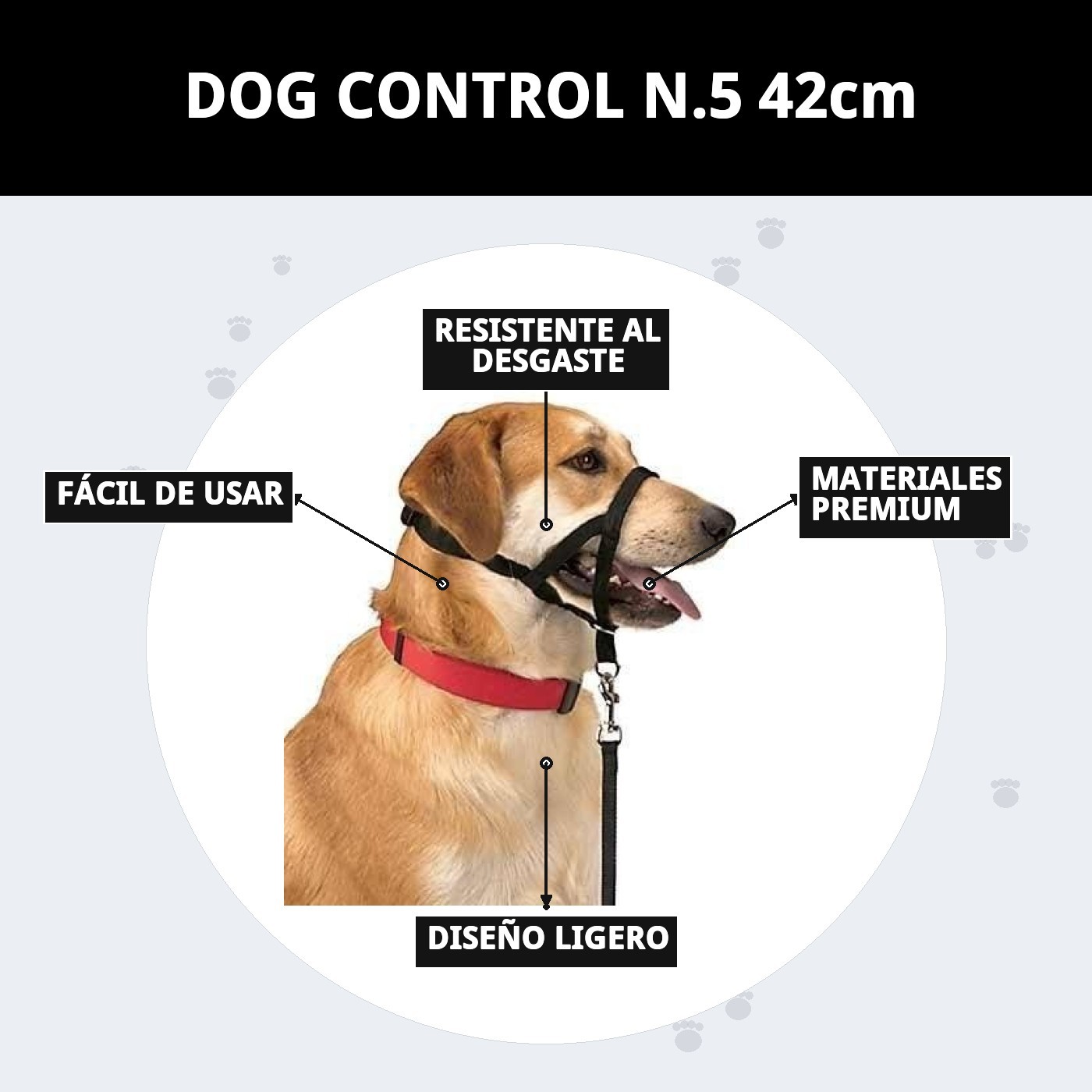 Halsband Dog Control N.5 42cm — Foto 10