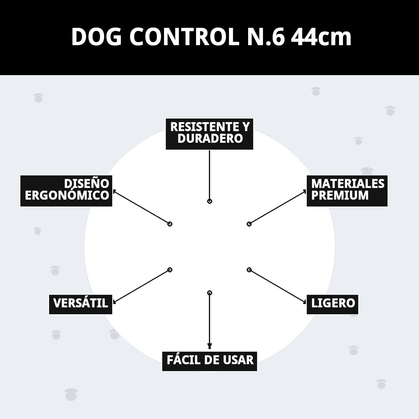 Maulkorb DOG CONTROL N.6 44cm — Foto 7