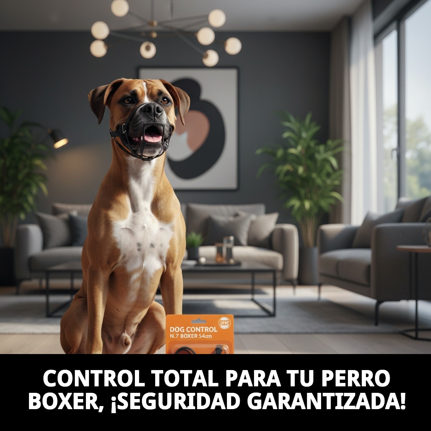 Maulkorb DOG CONTROL N.7 für Boxer 54cm — Foto 5