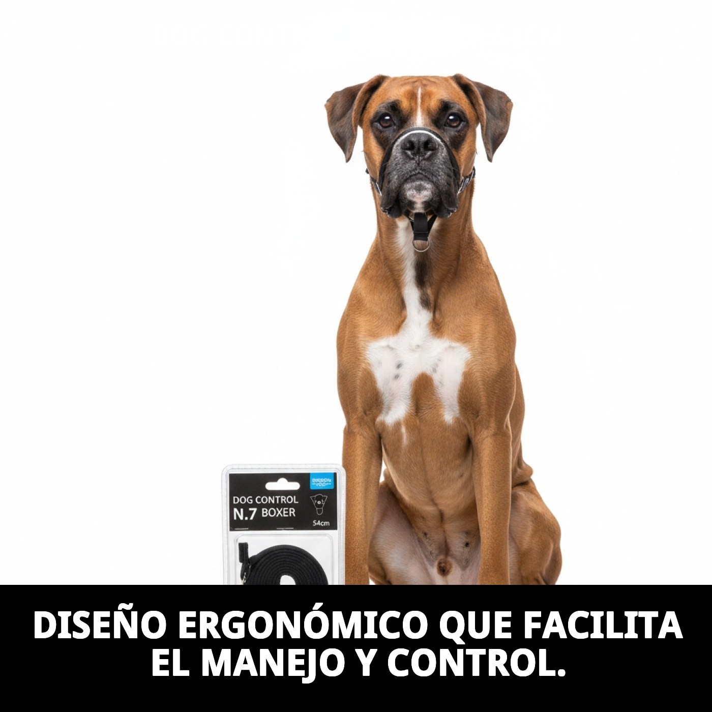 Maulkorb DOG CONTROL N.7 für Boxer 54cm — Foto 8