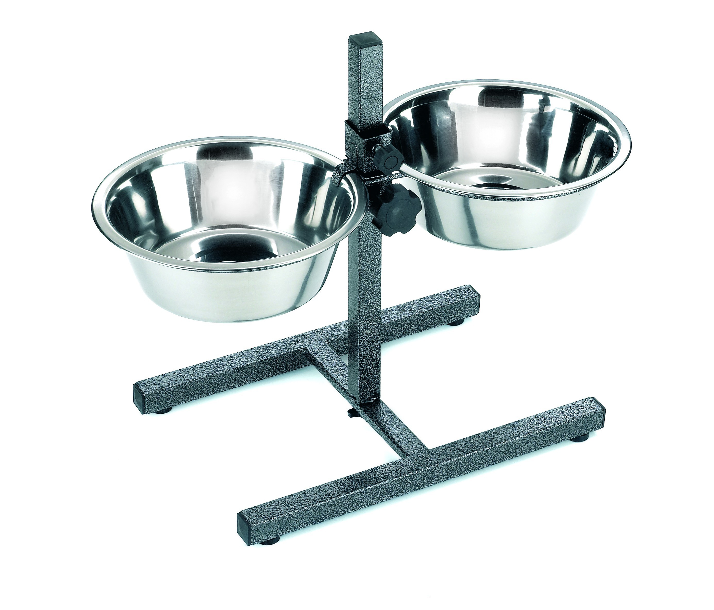Doppel-Futterspender verstellbar 25cm 2 x 2,6 l — Foto 5