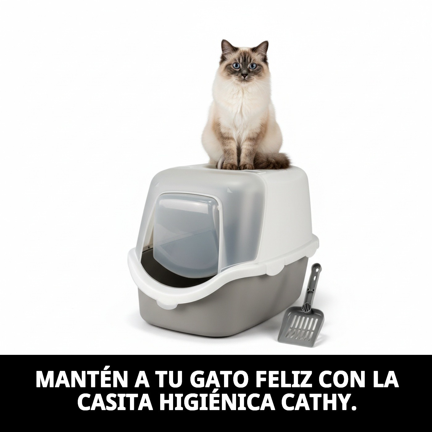 Moly Katzenhaus Cathy Easy Clean - 56 x 40 x 40 cm — Foto 3