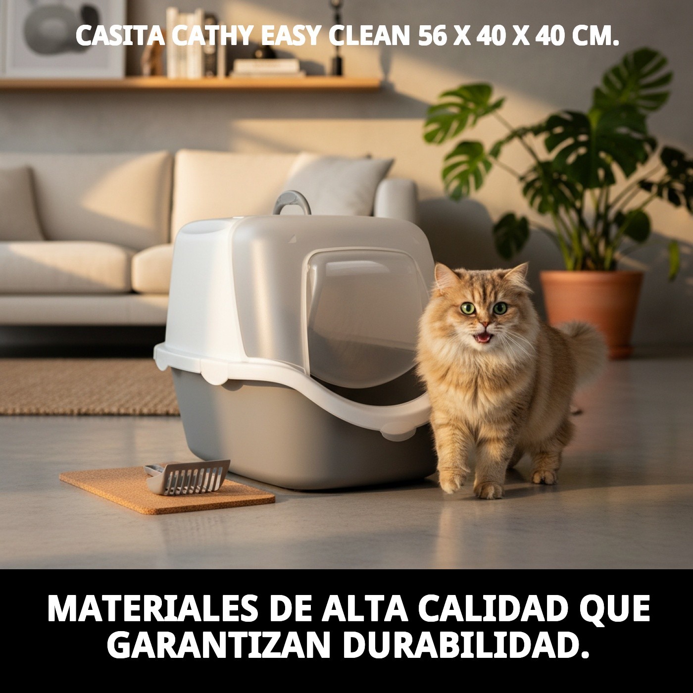 Moly Katzenhaus Cathy Easy Clean - 56 x 40 x 40 cm — Foto 6