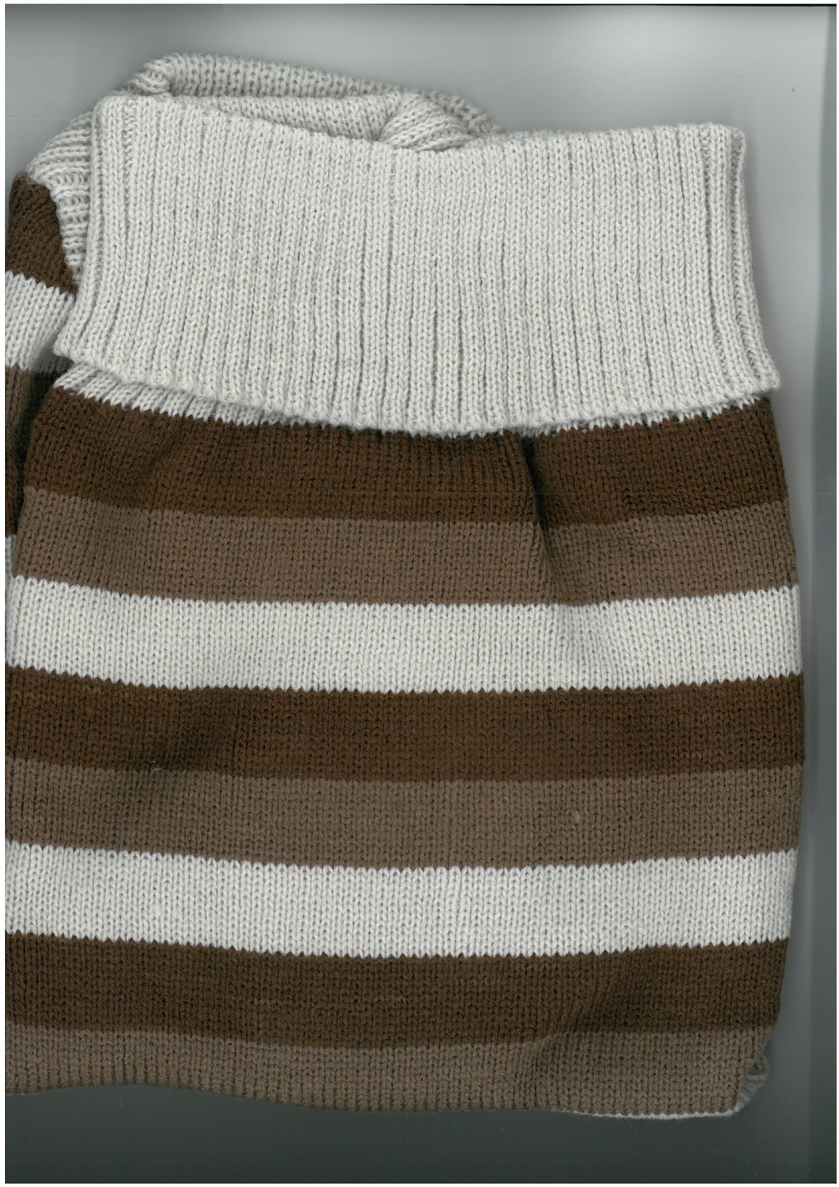 Gestreifter Pullover 45 cm für Tiere — Foto 3